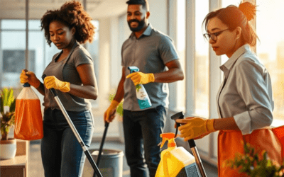 Boost Employee Morale with Professional and Eco-Friendly Office Cleaning